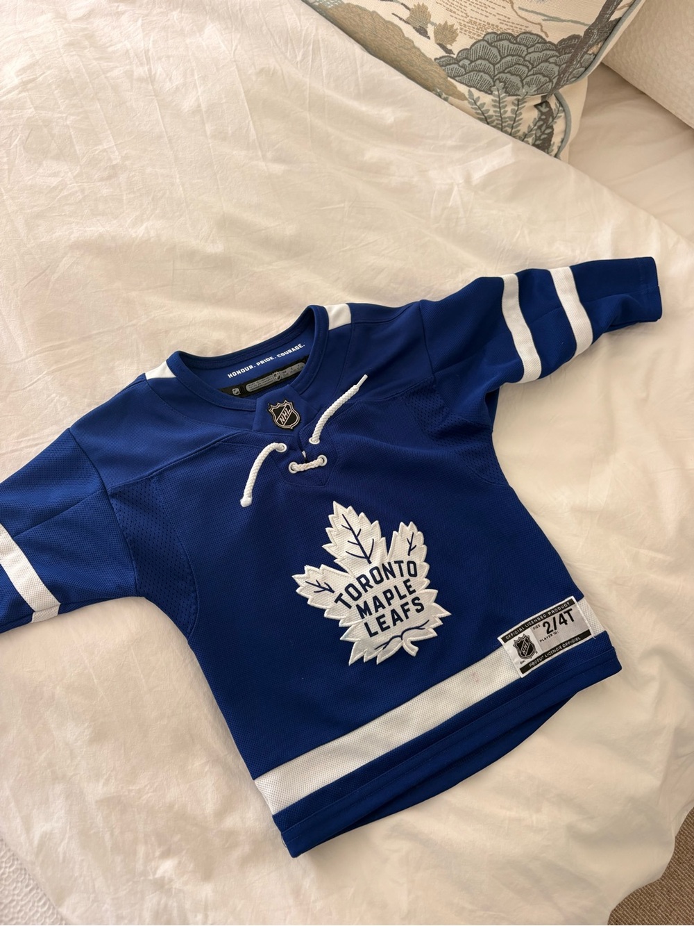 NHL Toronto Maple Leafs kids Matthews Hockey Jersey